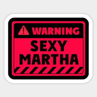 sexy Martha Sticker